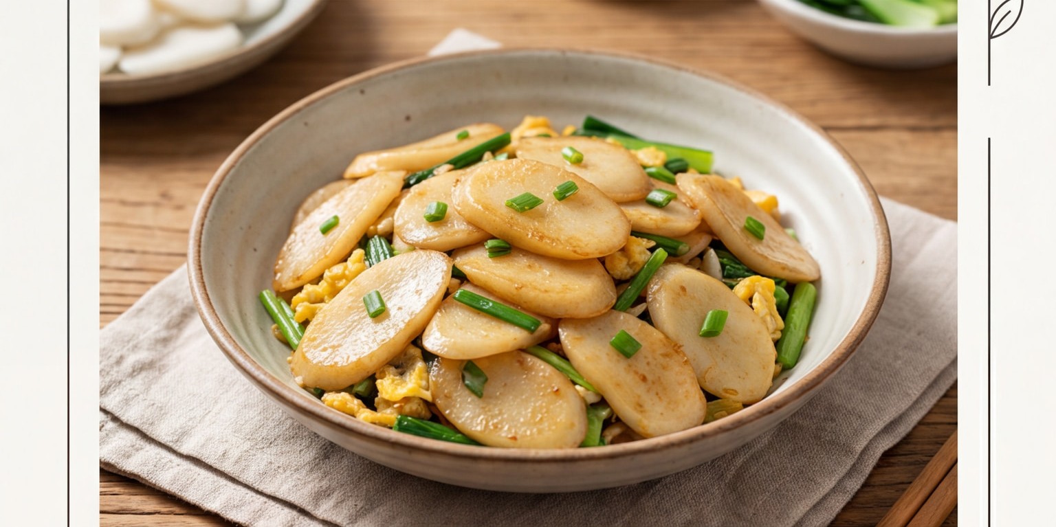 Stir-Fried Rice Cake