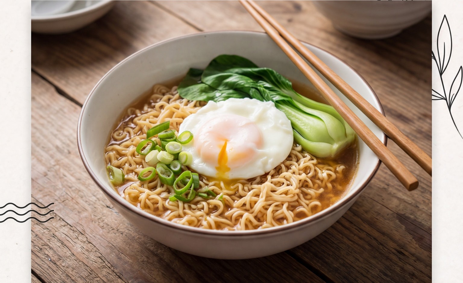 Instant Noodles with Egg
