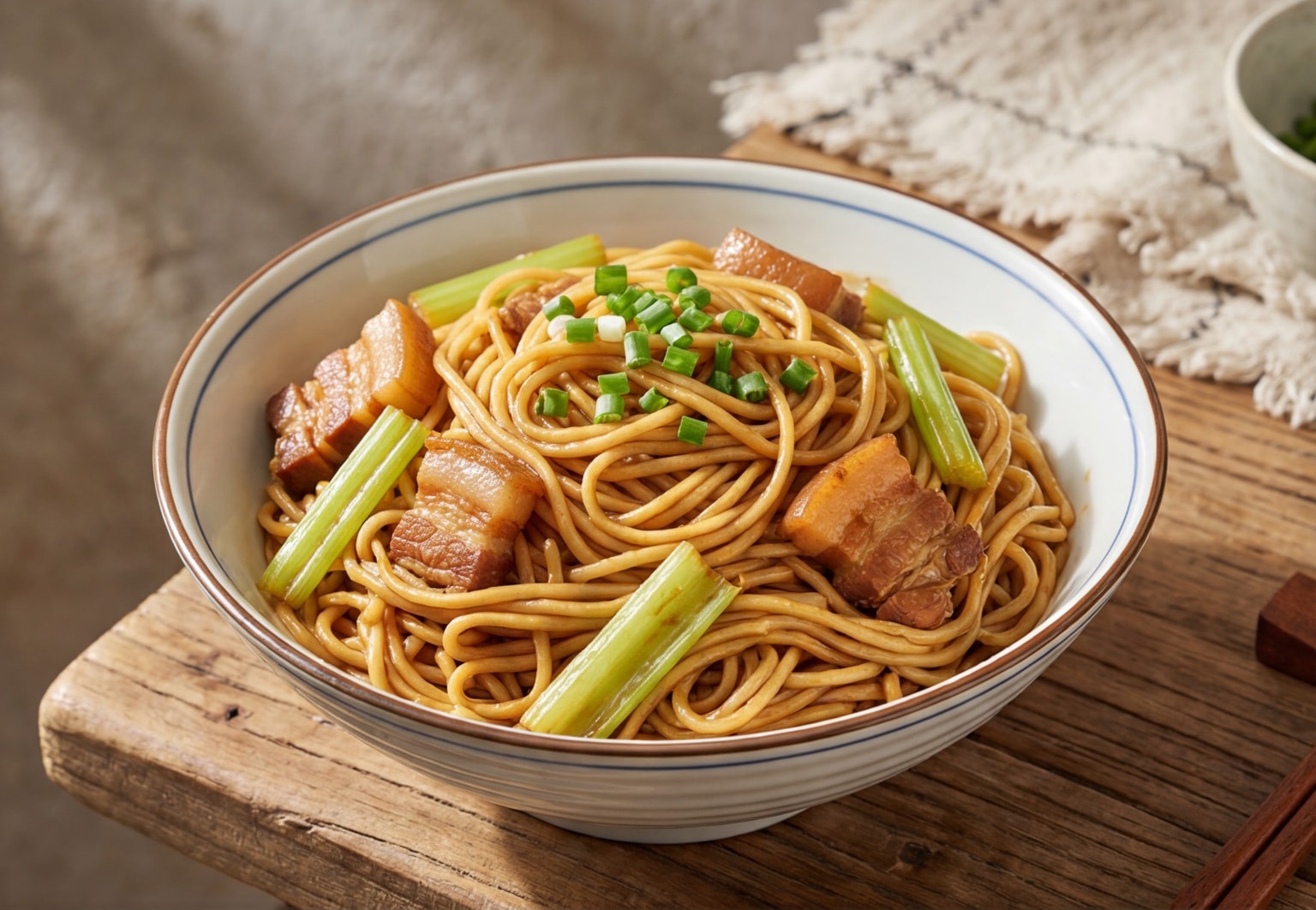 Steamed Braised Noodles