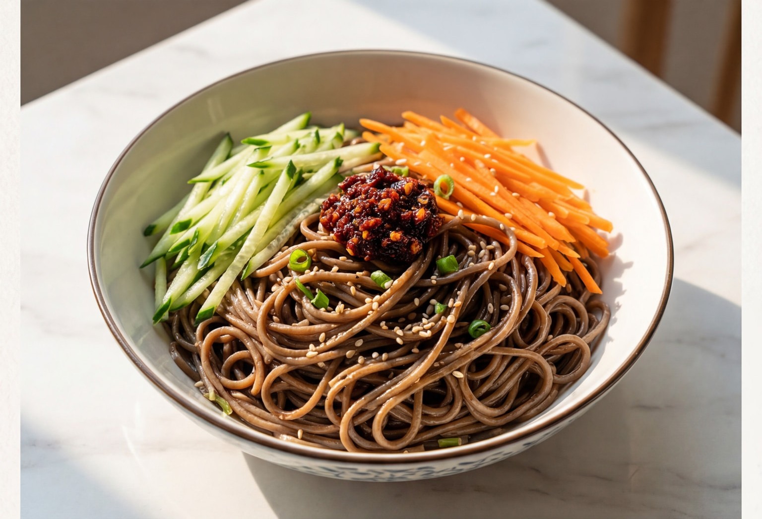 Buckwheat Noodles with Lao Gan Ma