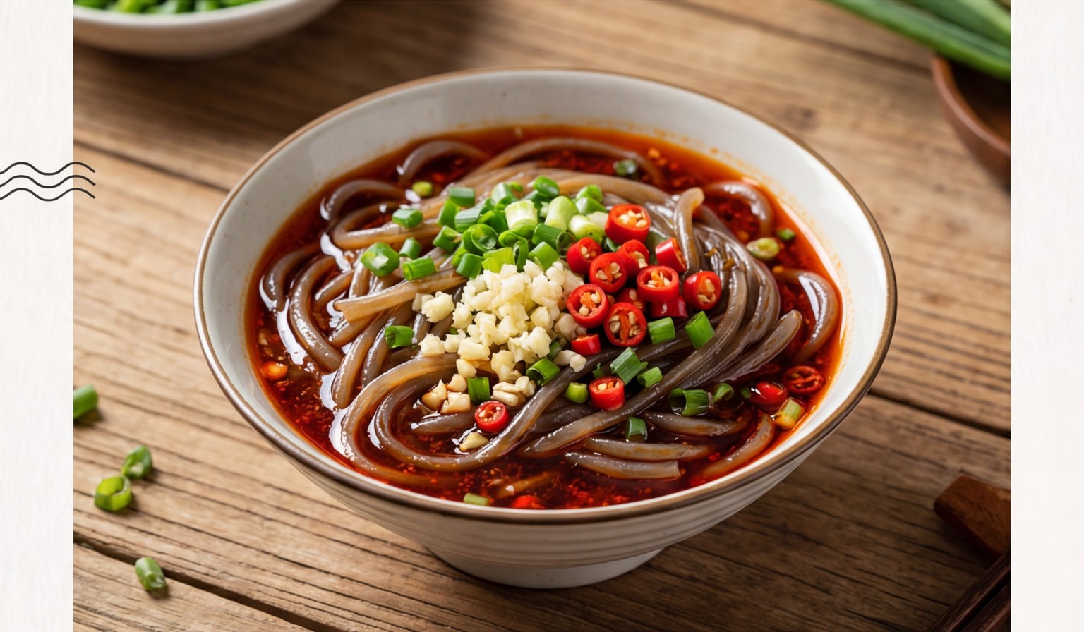 Hot and Sour Fern Root Noodles