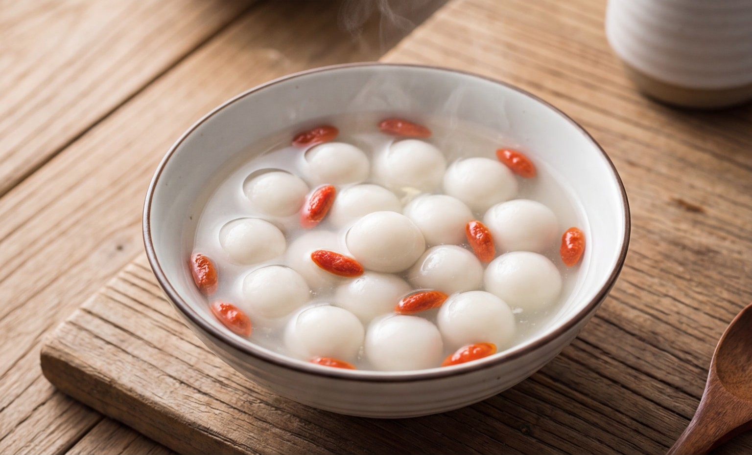 Sweet Rice Wine with Mini Rice Balls