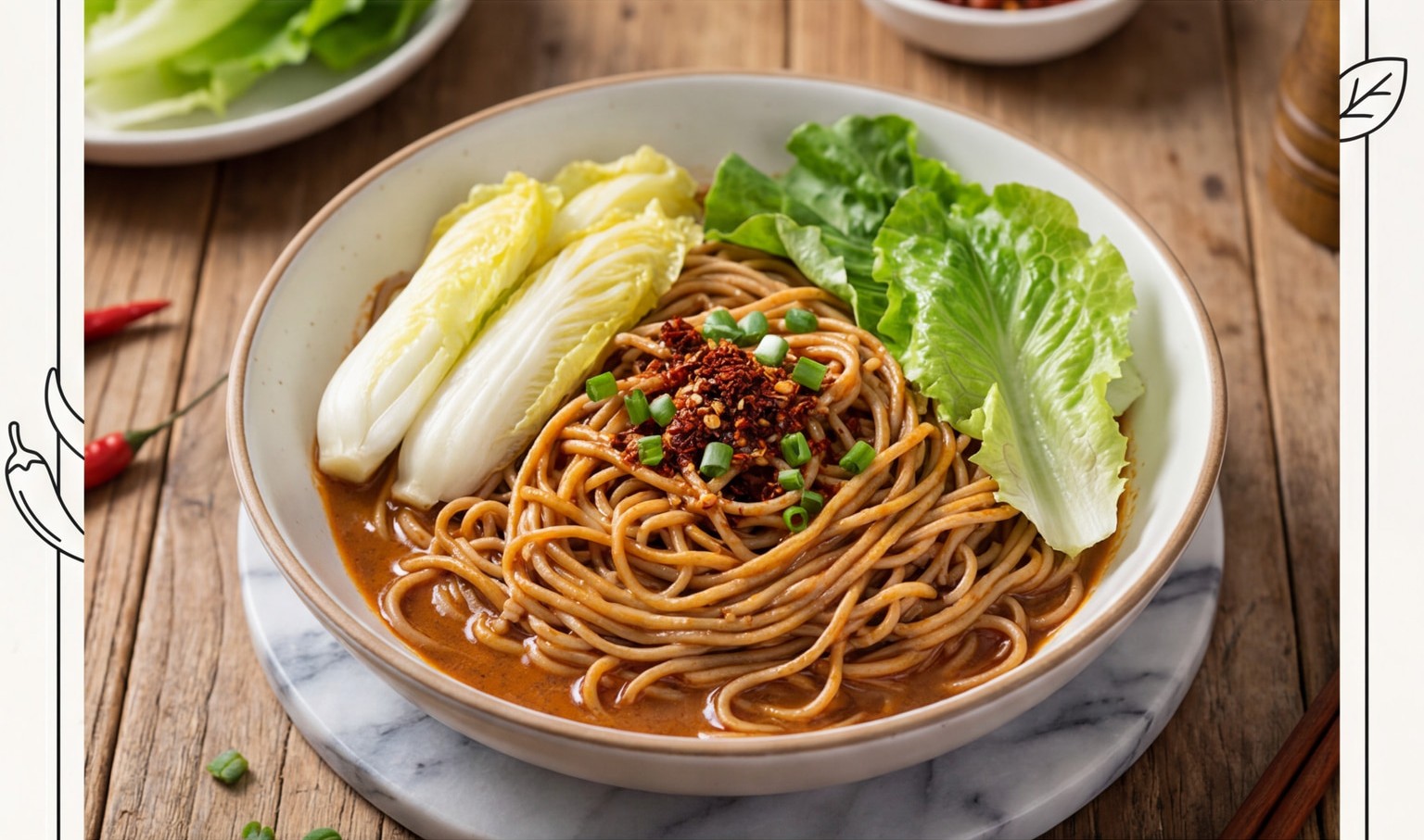 Spicy Light Buckwheat Noodles