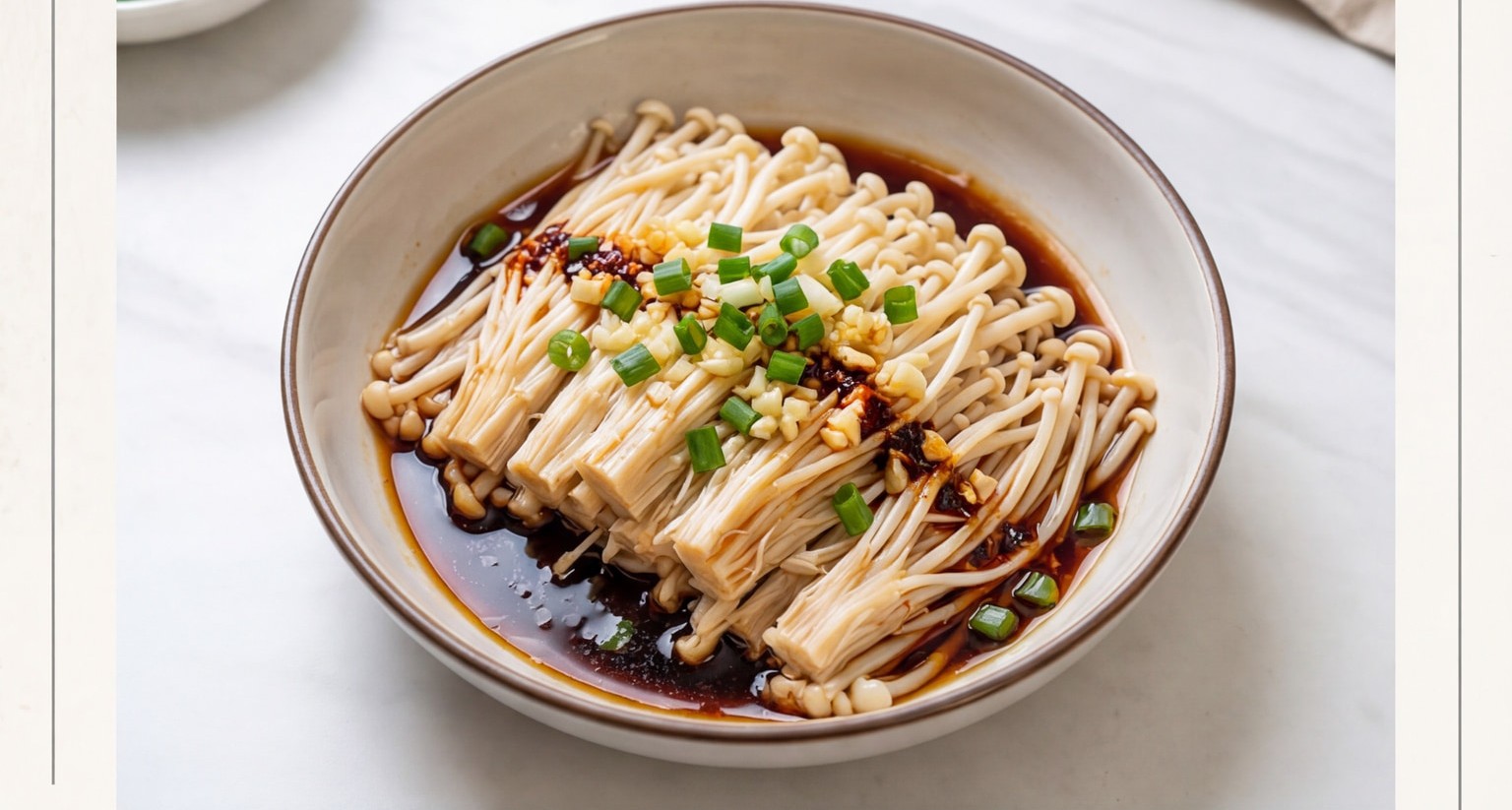 Cold Tossed Enoki Mushroom