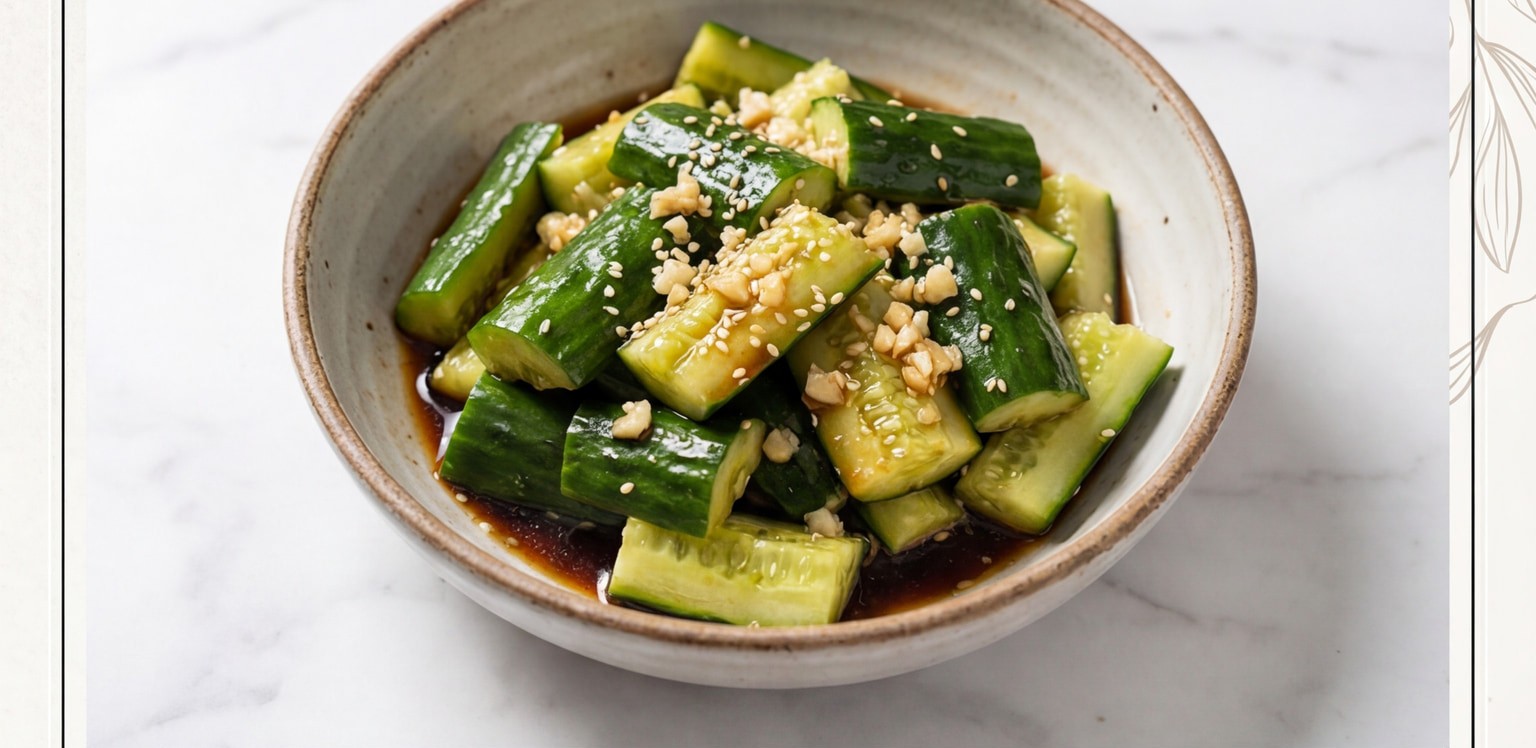 Smashed Cucumber Salad