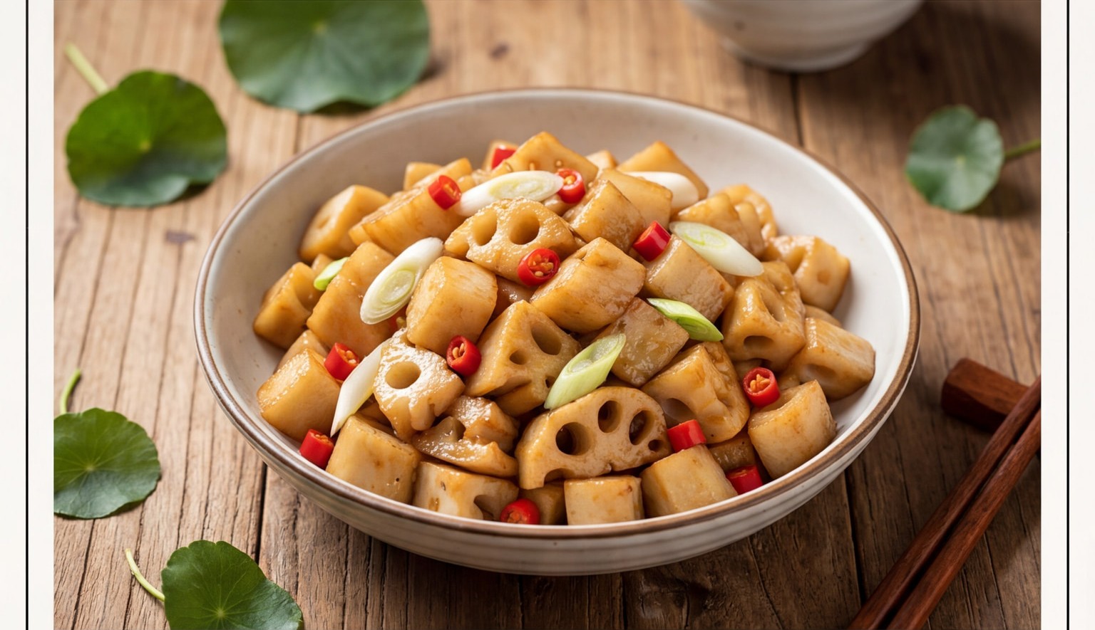 Stir-Fried Lotus Root