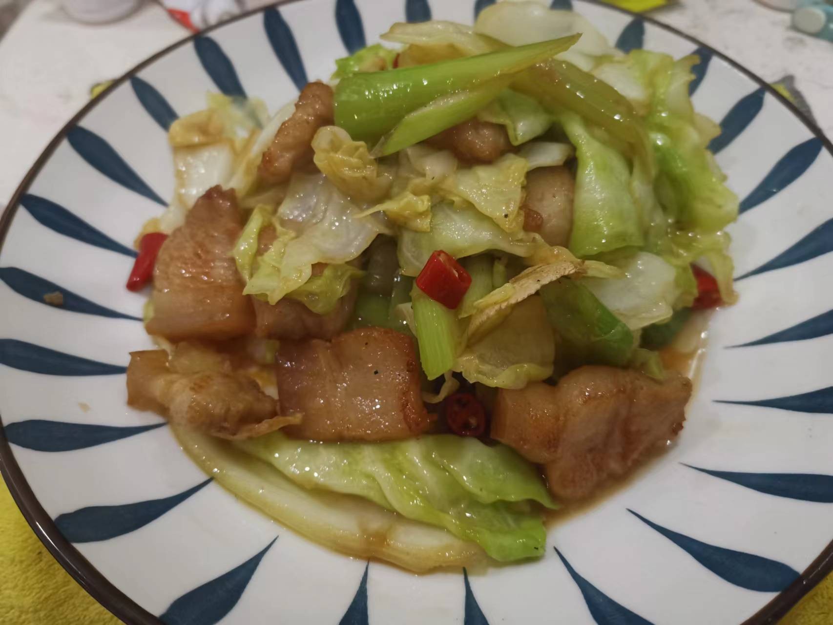 Hand-Torn Cabbage Stir-Fry