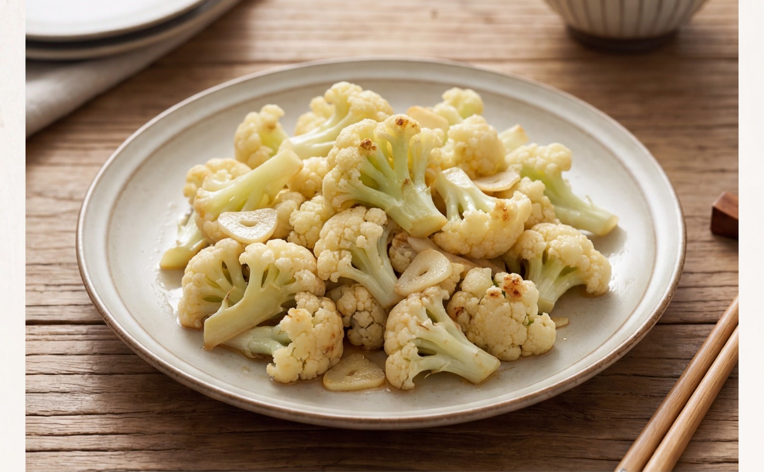Stir-Fried Cauliflower