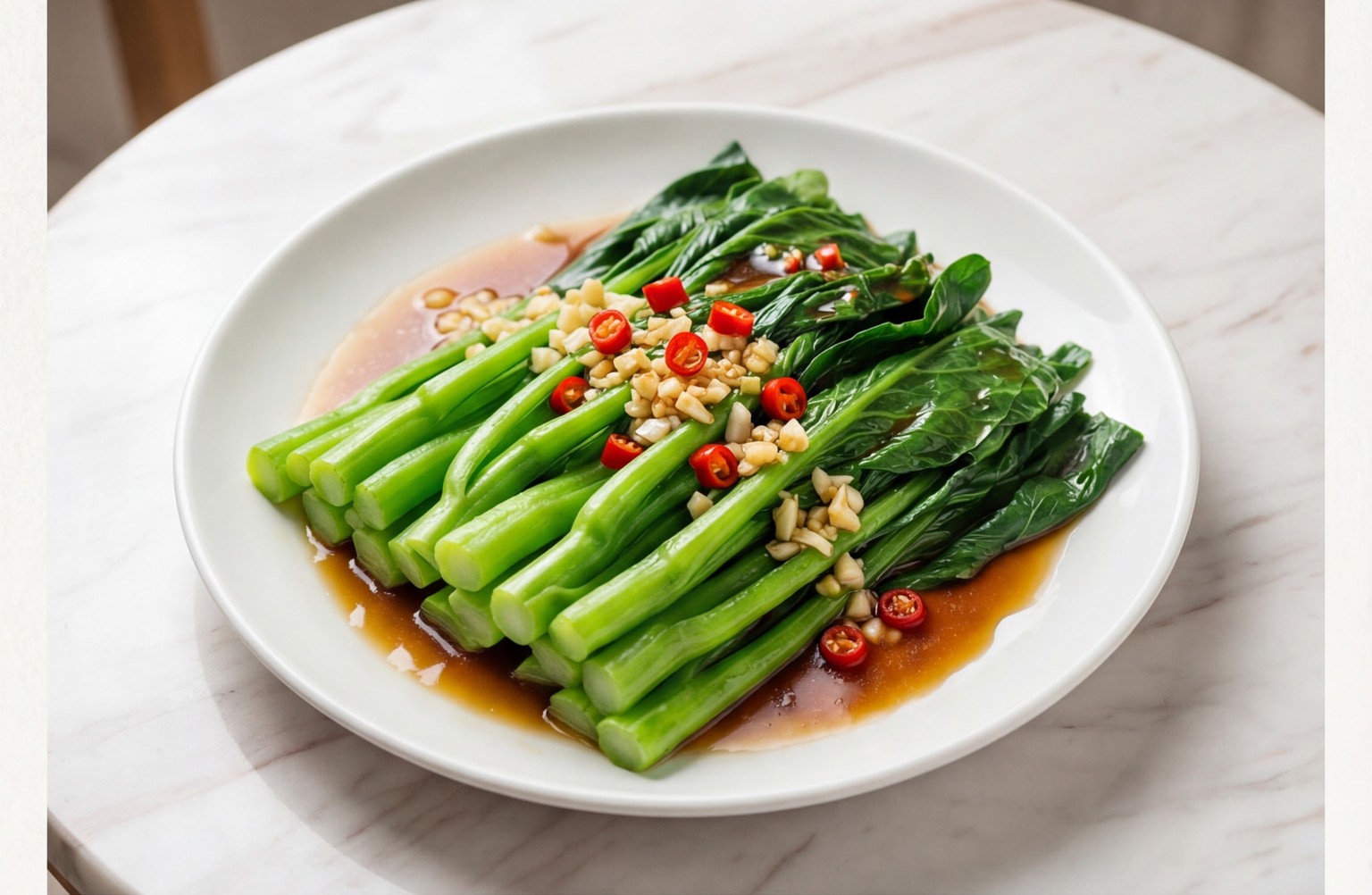 Blanched Choy Sum