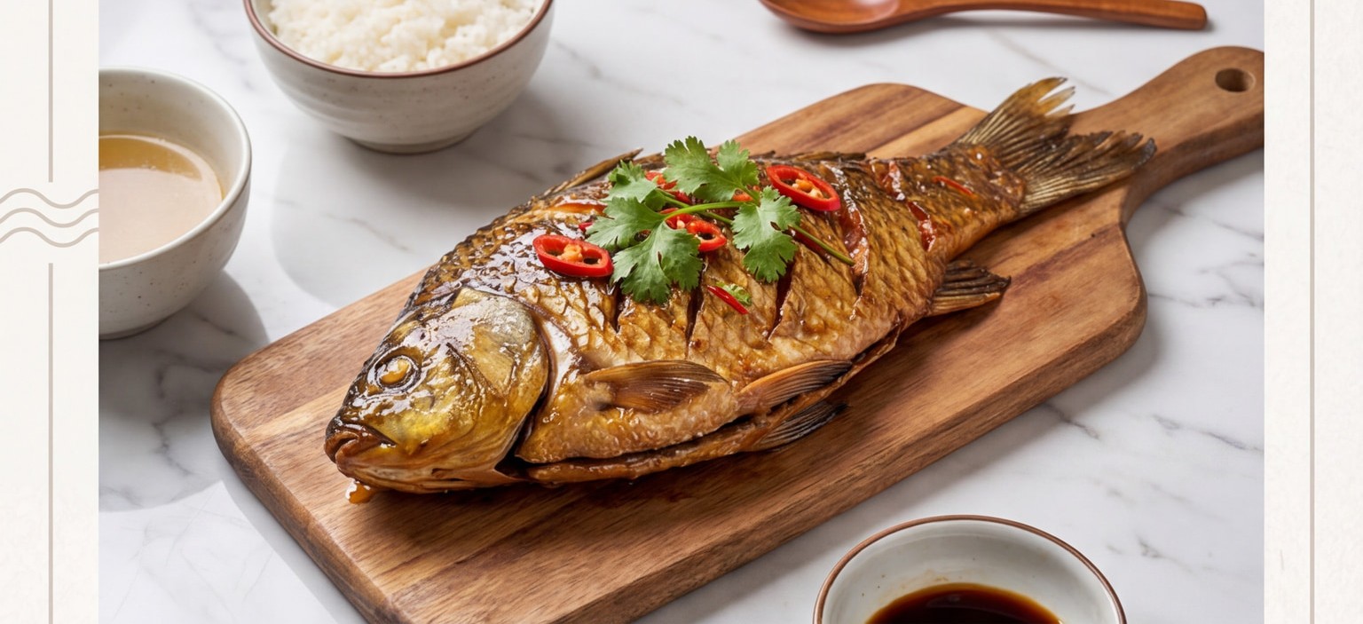 Red-Braised Fish