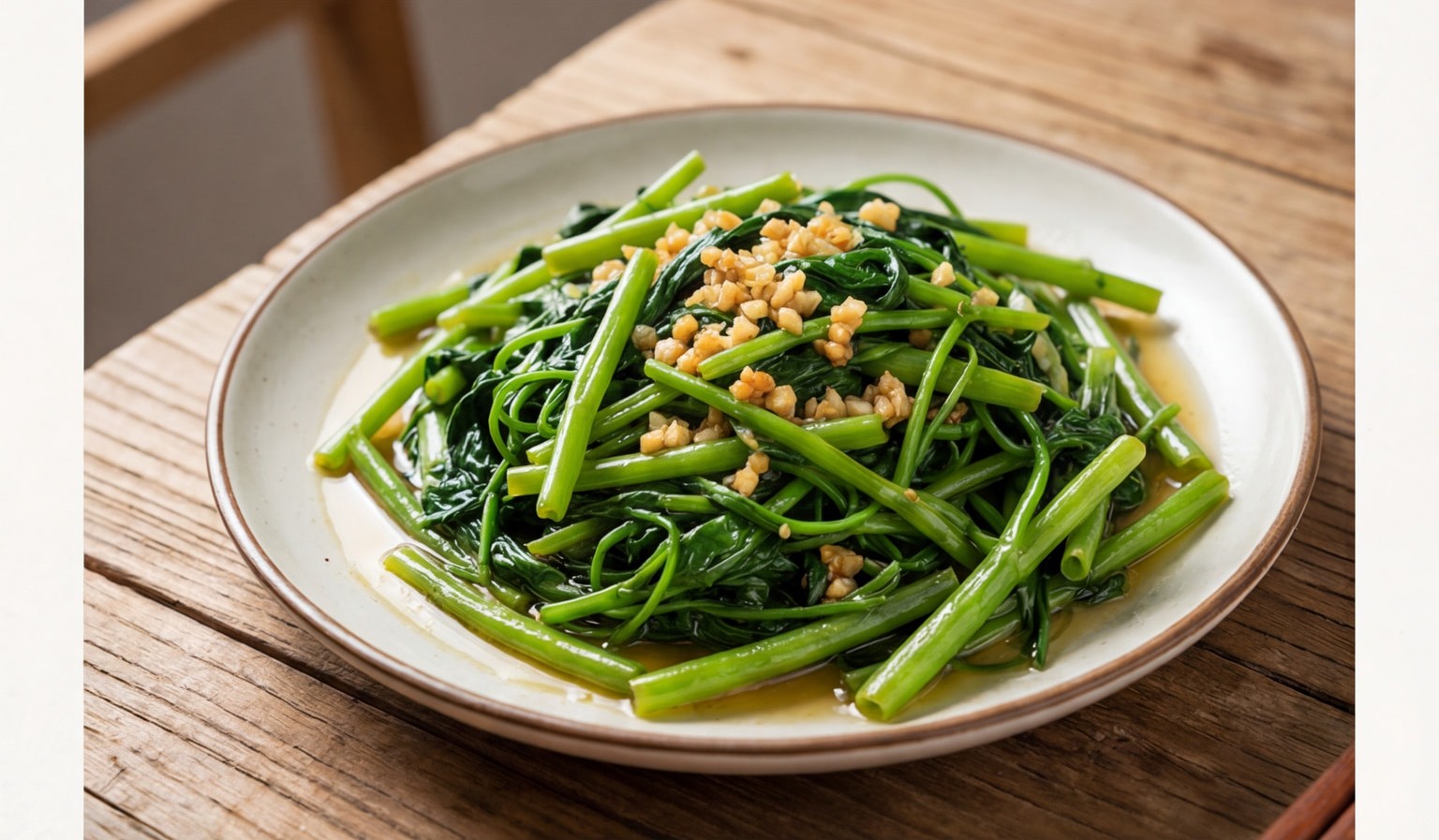 Garlic Water Spinach