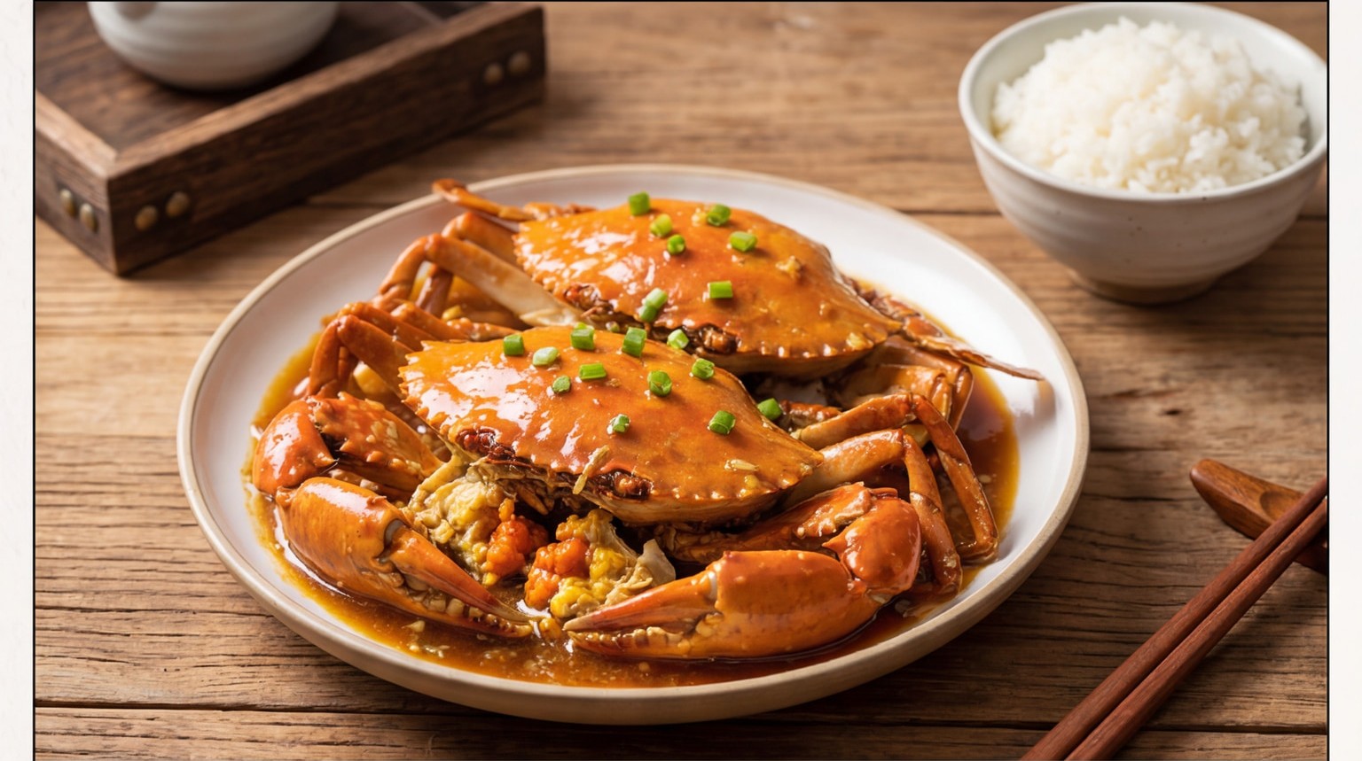 Sauce-Braised Crab
