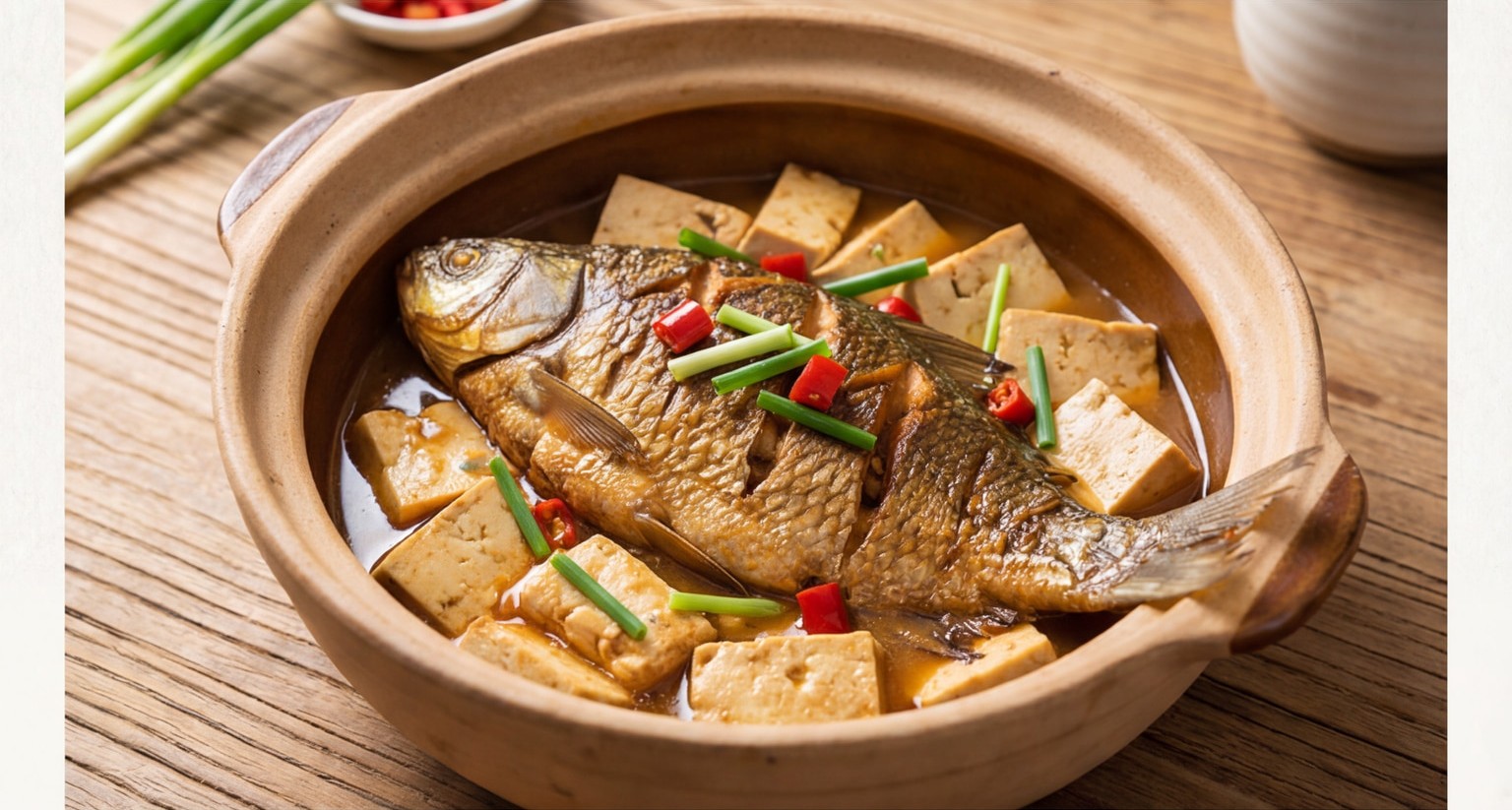 Braised Bream with Tofu