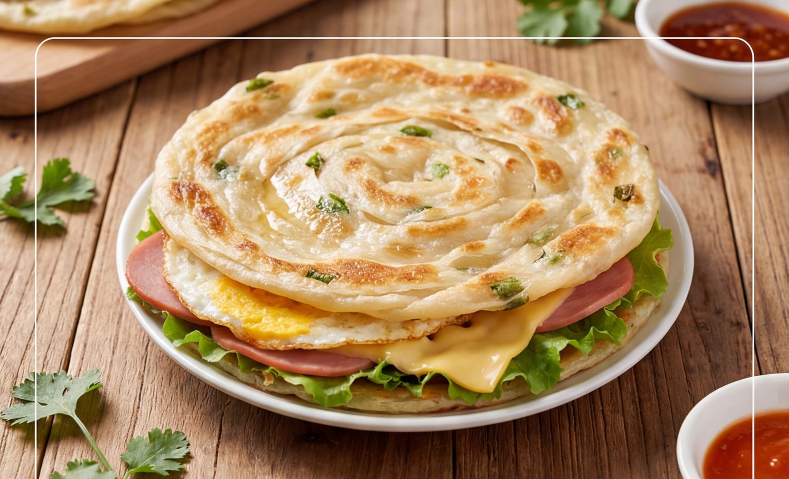 Scallion Pancake Wrap