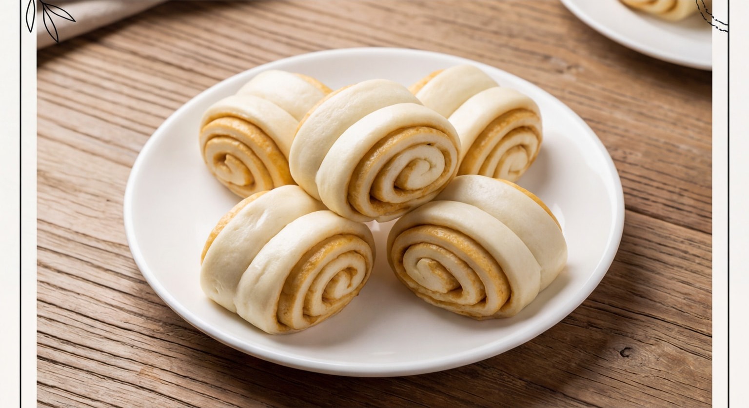 Steamed Flower Rolls