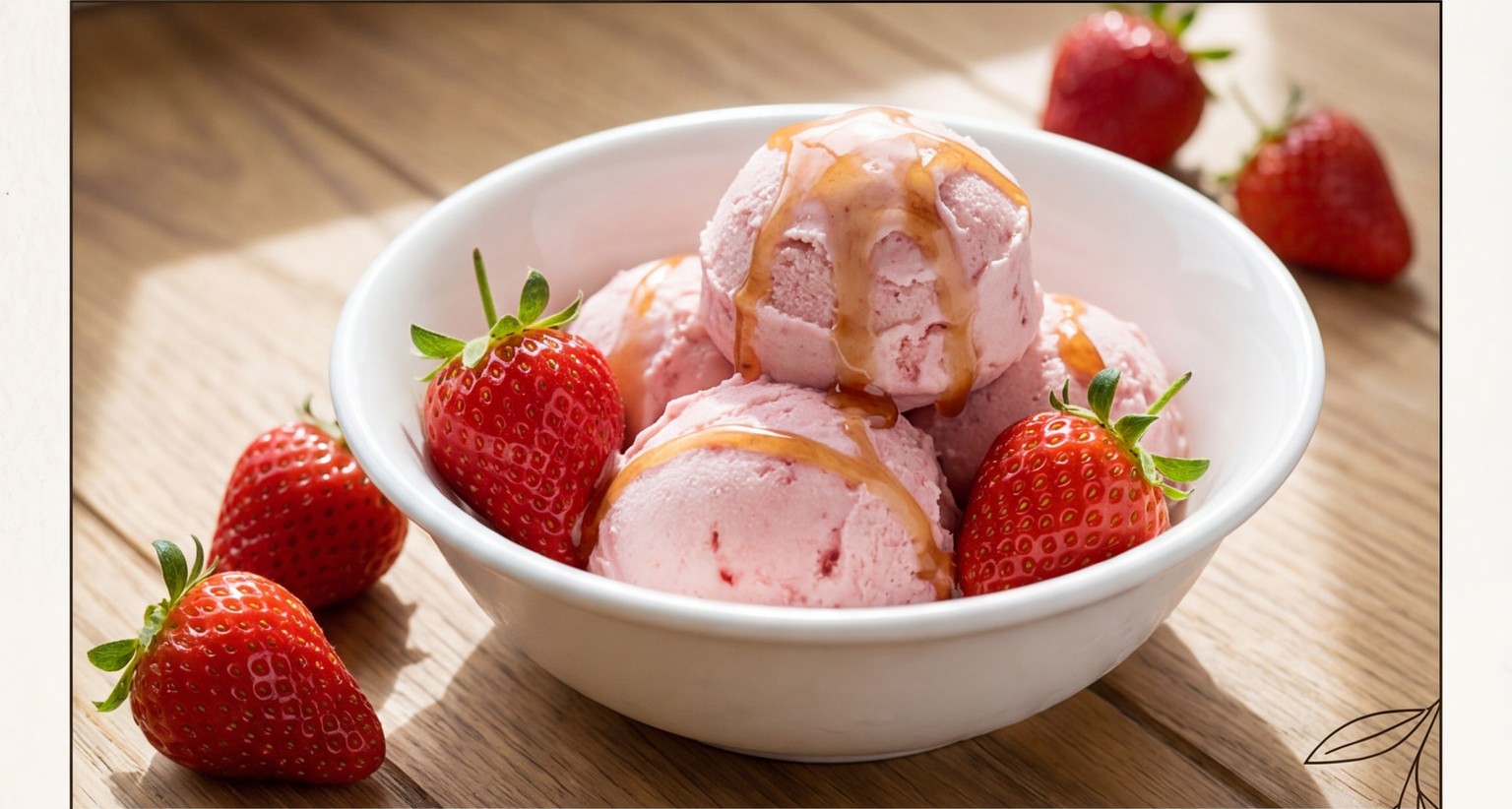 Strawberry Ice Cream